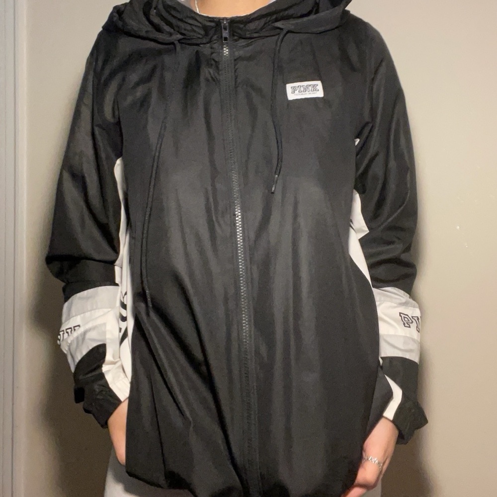 PINK rain jacket